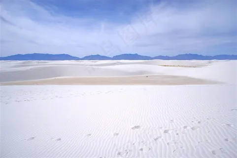 辽无边际的沙漠素材图片