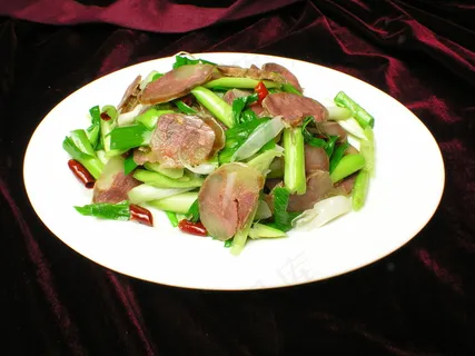 0983青蒜炒香肠 0983青蒜炒香肠
