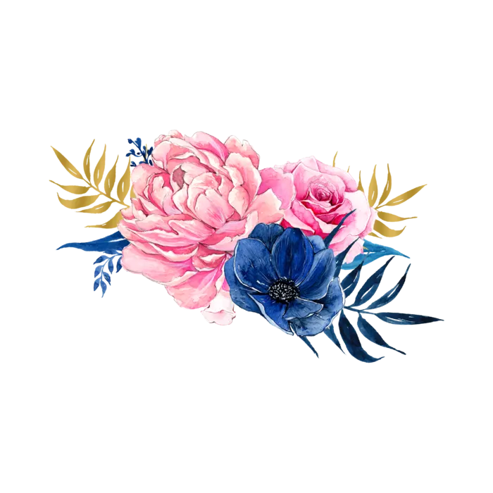 鲜花玫瑰免扣素材