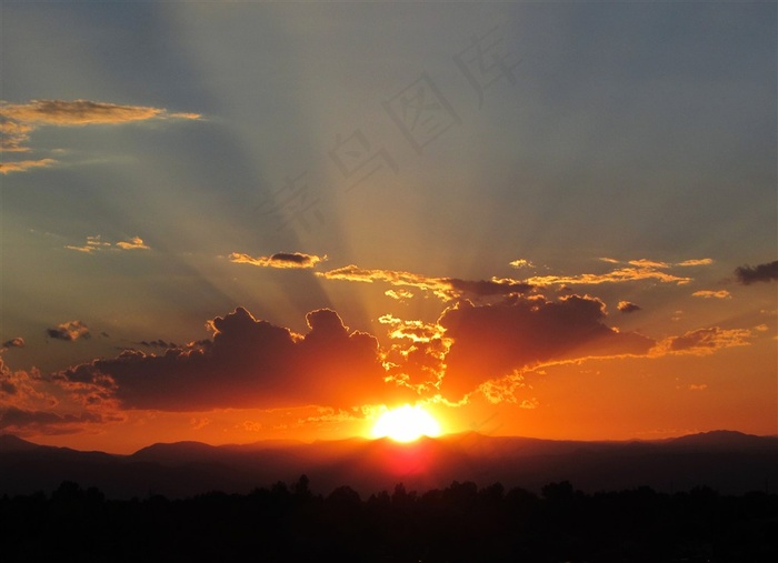 日出日落自然景观美图素材