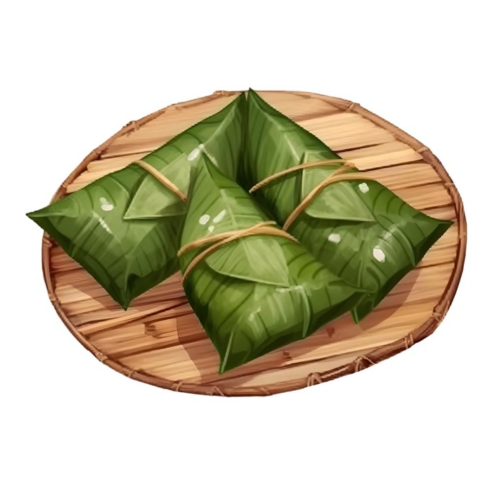 粽子绿叶免抠(1900x1900)