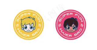 海尔兄弟IP头像