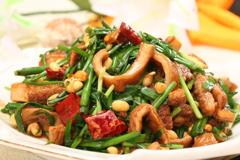 豆嘴炒韭菜肚条18元 (7)