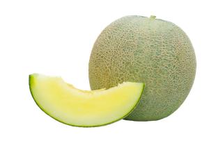 哈密瓜 (2)水果超市商品白底图免抠实物摄影png格式图片透明底