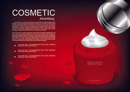 设计化妆品样品素材