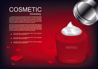 设计化妆品样品素材