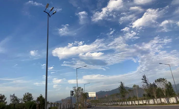 天空中的龙头