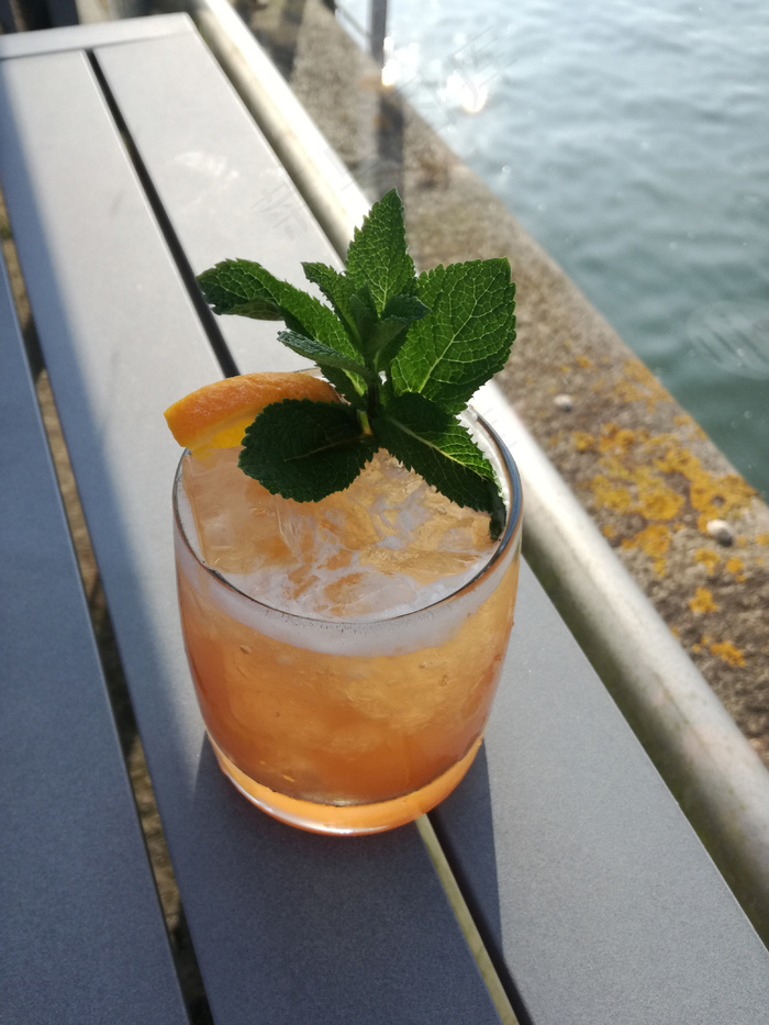 清新夏日夏季饮品摄影照片