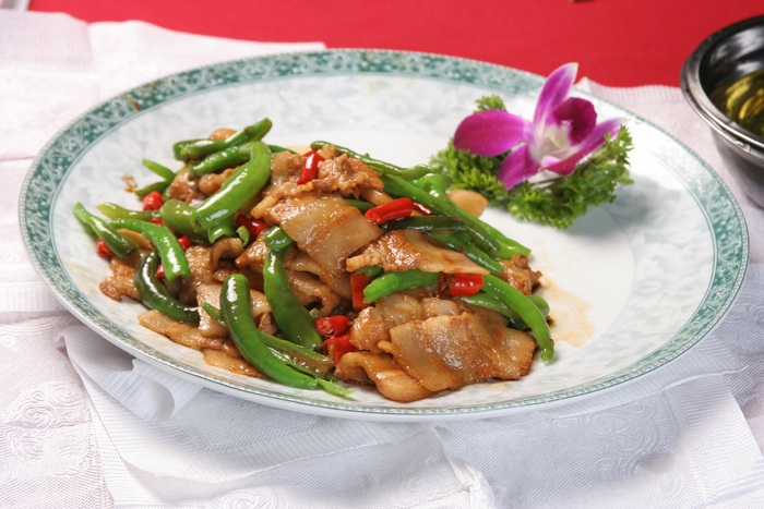 杭椒小炒肉 (1)