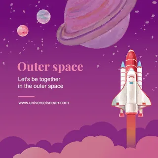 太空宇航员插画