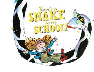 大蛇在校园卡通标题