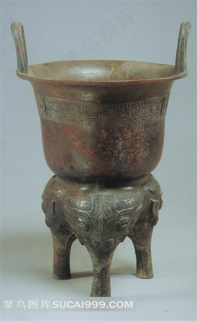 古代青铜器皿高清素材