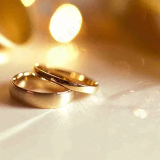 爱情婚礼婚姻戒指珠宝配饰，浪漫情人节摄影图