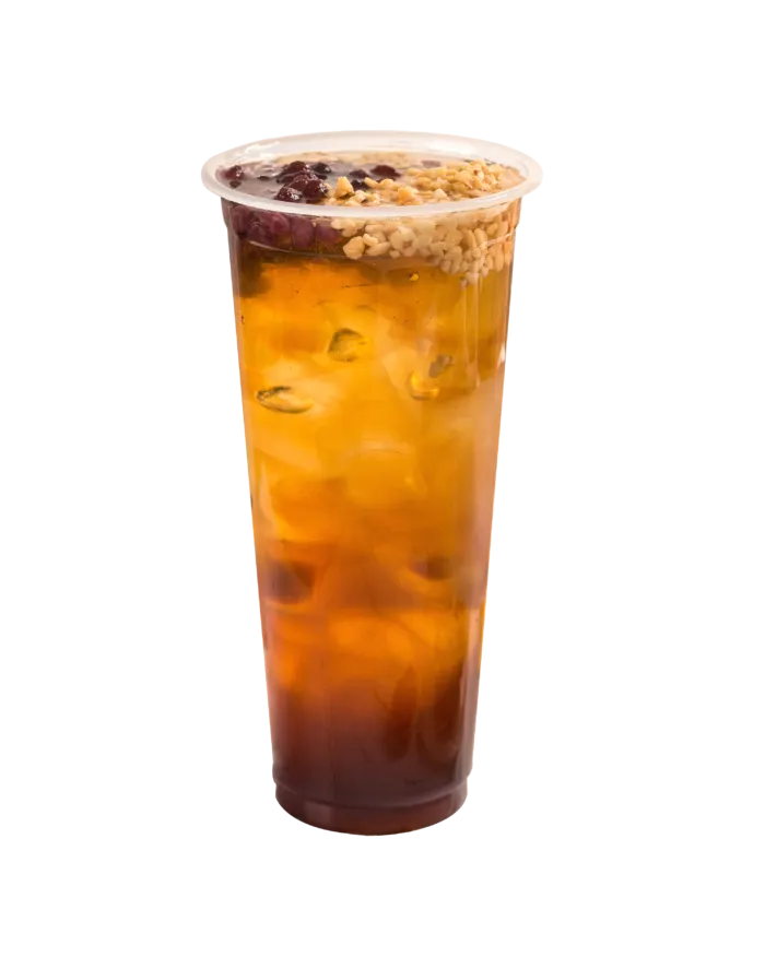 奶茶照片拍摄果汁红豆花生碎红糖水