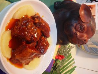 家常菜|美食|菜谱|菜单|0575秘制无锡骨