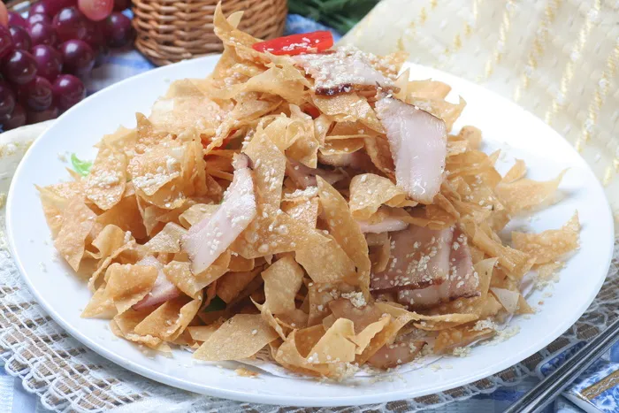 脆饼腊肉 (4)