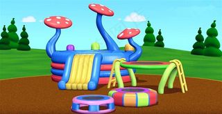 图片认知蹦蹦床