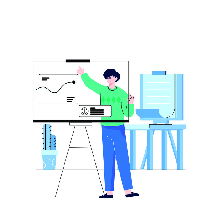 扁平化人物场景办公互联网等距ai矢量设计网页海报UI素材插画eps,ai矢量模版下载