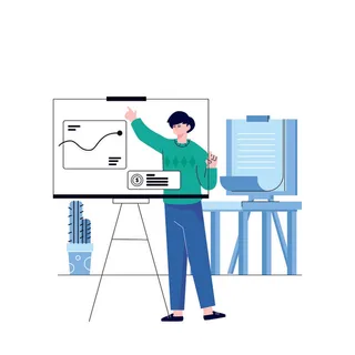 扁平化人物场景办公互联网等距ai矢量设计网页海报UI素材插画