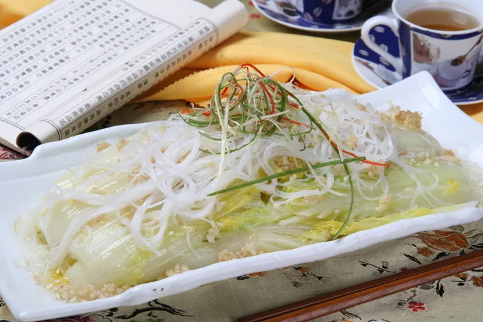 蒜茸粉丝娃娃菜