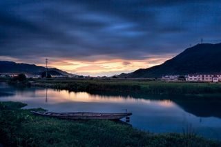 安徽新安江水上风景图片-第1张