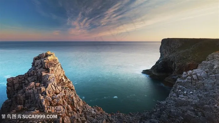 唯美湖畔海景风景画壁纸