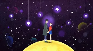 情人节海报七夕海报