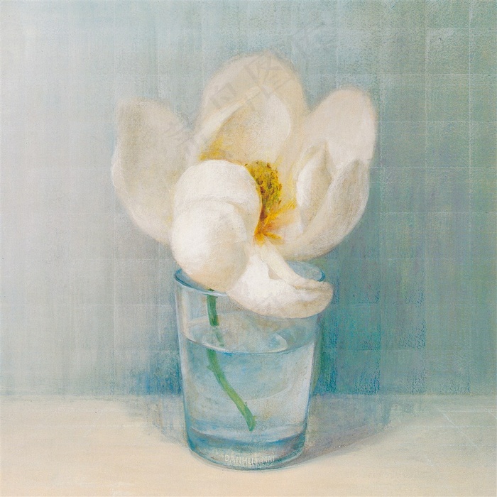 素雅花卉无框画