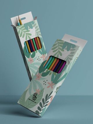 包装智能贴图样机VI效果PSD素材