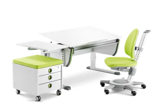 白色书桌金属少儿兴趣班