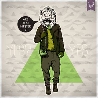 拟人动物 卡通头像