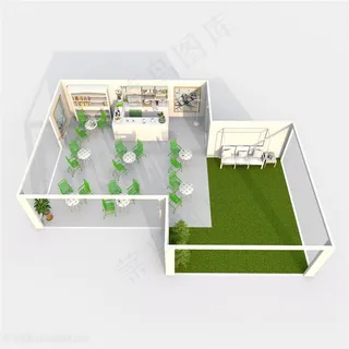 立体建筑模型高清图片