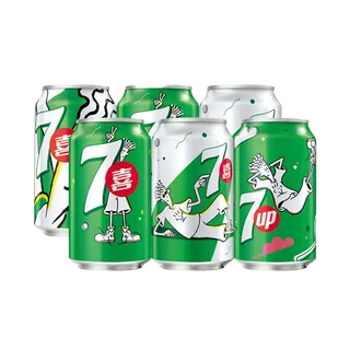 七喜 (5)超市商品白底图免抠实物摄影png格式图片透明底