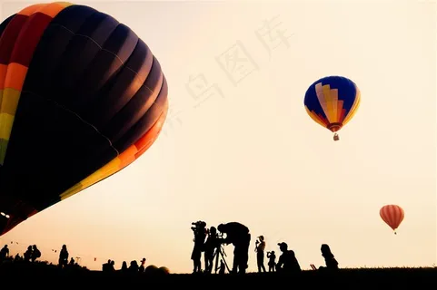 天空热气球高清图片 天空热气球高清图片