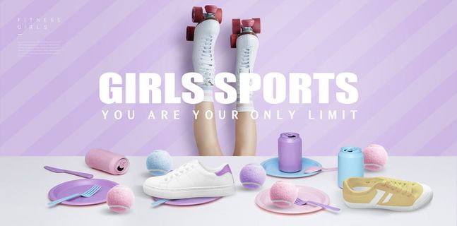 电商运动帆布鞋宝贝详情页模板