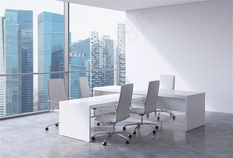 精美办公会议室装修效果高清图