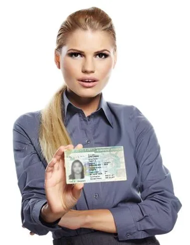 绿卡 PNG免抠(379x488)