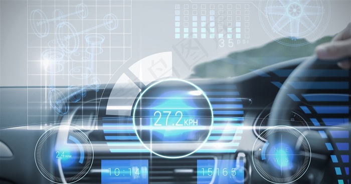 高端大气商务科技海报高清图片