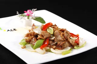 XO酱爆孔雀肉 (2)