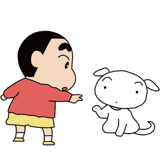 蜡笔小新可爱动画人物免扣素材