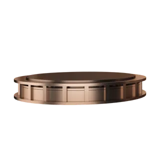 3D展台素材免扣产品展示台PNG