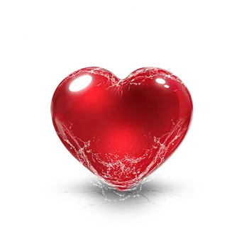 爱心红色情人节