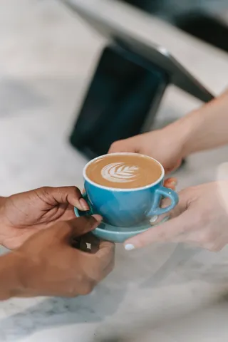 黑色美味咖啡摄影素材