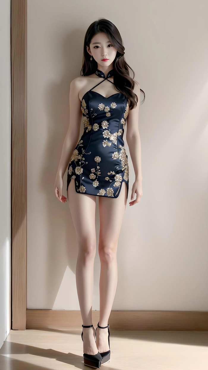 各色职业装真人写真8