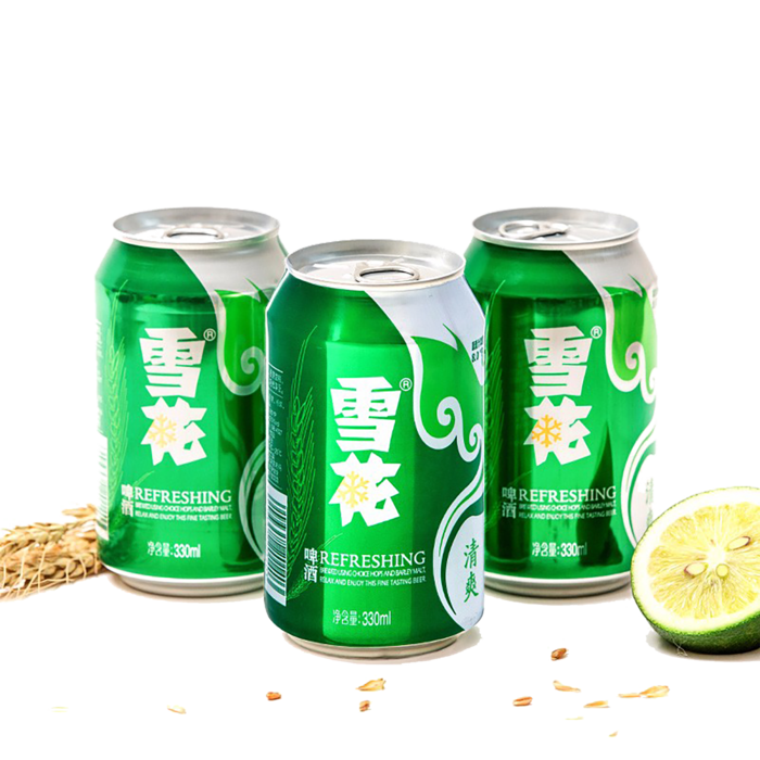 雪花 (5)啤酒超市商品白底图免抠实物摄影png格式图片透明底
