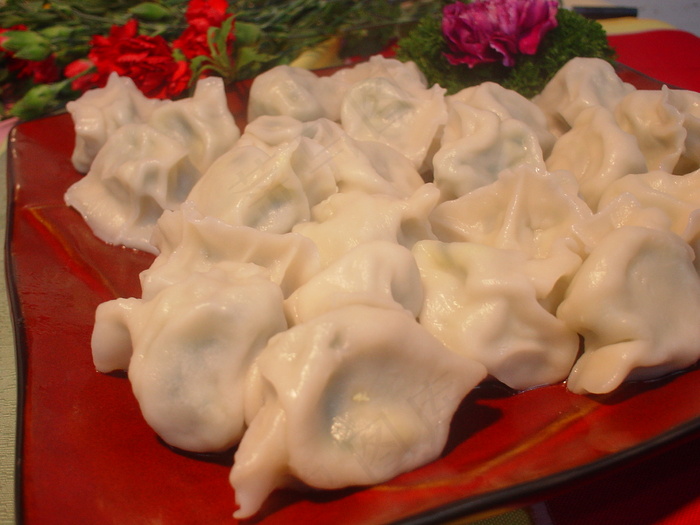 2421猪肉韭菜饺