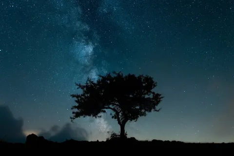 黑色星空摄影素材 黑色星空摄影素材