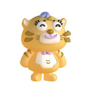 PNG免扣2022虎年新年春节元旦卡通老虎形象图片插画PSD设计素材