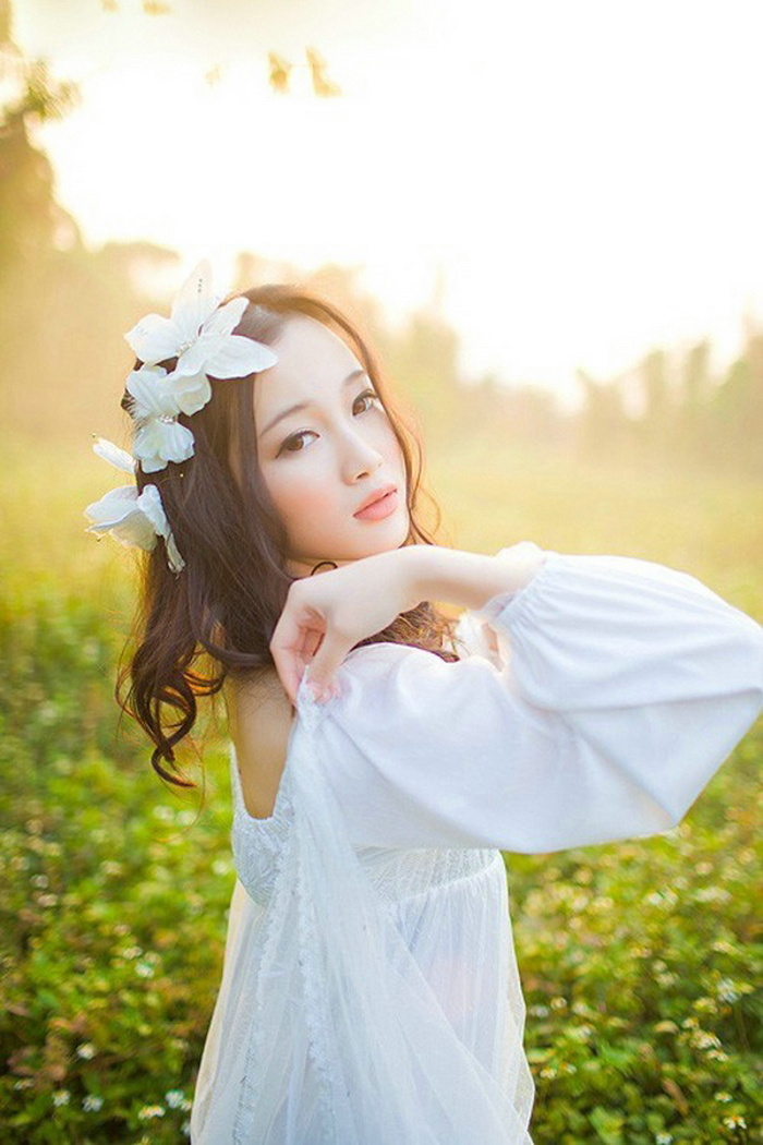 摄影图片人物美女模特照片