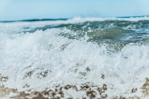 大海浪花特写图片 大海浪花特写图片